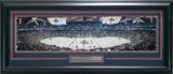 Unsigned Framed 12x36 Panoramic Photo Seattle Kraken 'Inaugural Game at Climate Pledge' Stock #249477