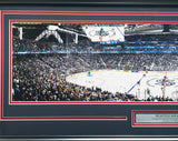 Unsigned Framed 12x36 Panoramic Photo Seattle Kraken 'Inaugural Game at Climate Pledge' Stock #249477