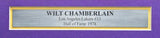 Los Angeles Lakers Wilt Chamberlain Autographed Framed Purple Jersey PSA/DNA & Beckett BAS #AE20862