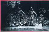 Michael Jordan Autographed Framed 18x36 'We Have Lift Off' Photo Chicago Bulls #1/123 UDA Holo #BAM86280