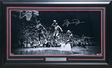 Michael Jordan Autographed Framed 18x36 'We Have Lift Off' Photo Chicago Bulls #112/123 UDA Holo #BAM142310