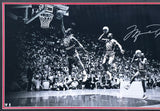 Michael Jordan Autographed Framed 18x36 'We Have Lift Off' Photo Chicago Bulls #112/123 UDA Holo #BAM142310