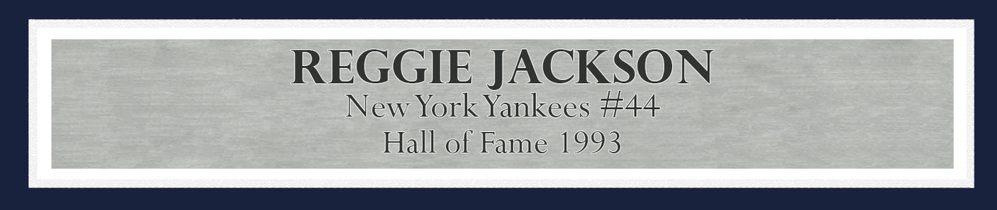 Reggie Jackson Autographed Framed 8x10 Photo New York Yankees Beckett BAS Stock #209425