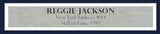 Reggie Jackson Autographed Framed 8x10 Photo New York Yankees Beckett BAS Stock #209425