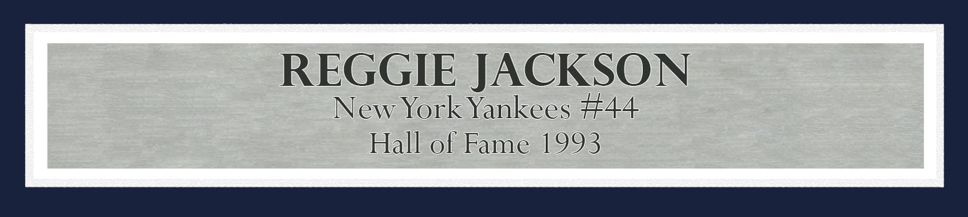 Reggie Jackson Autographed Framed 8x10 Photo New York Yankees Beckett BAS Stock #209427