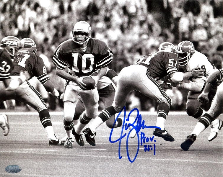 Jim Zorn Autographed Framed 8x10 Photo Seattle Seahawks MCS Holo Stock #209428