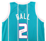 Charlotte Hornets LaMelo Ball Autographed Teal Jersey JSA Stock #207820
