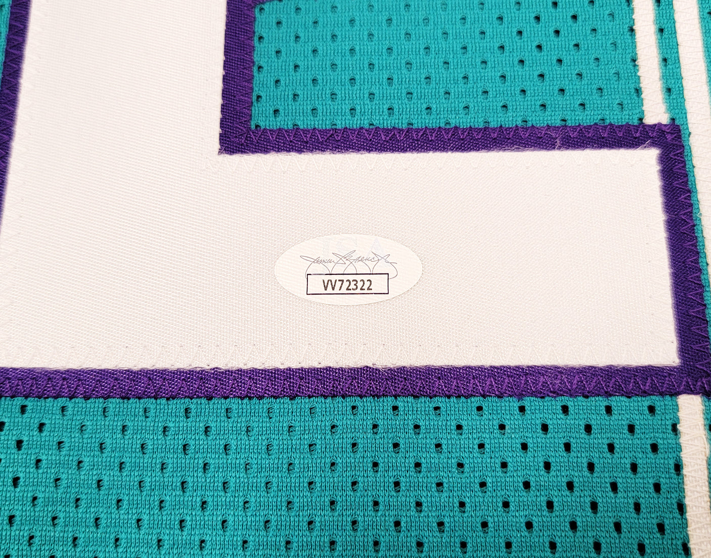 Charlotte Hornets LaMelo Ball Autographed Teal Jersey JSA Stock #207820