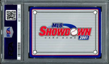Ichiro Suzuki Autographed 2001 MLB Showdown National Promo Rookie Card #169 Seattle Mariners Auto Grade Gem Mint 10 PSA/DNA Stock #220342