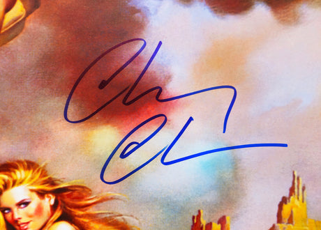 Chevy Chase Autographed 40x27 Vacation Movie Poster Clark Griswold Beckett BAS Witness Stock #233725
