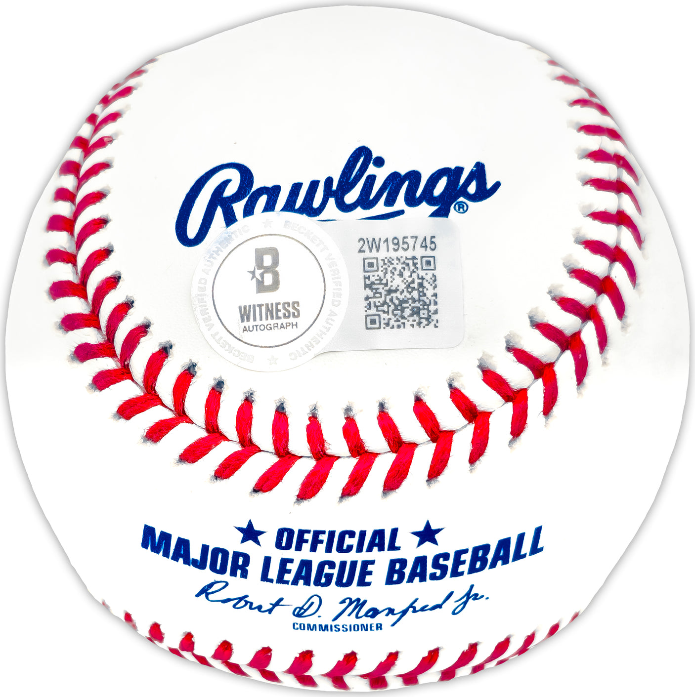 Masyn Winn Autographed Official MLB Baseball St. Louis Cardinals "MLB Debut 8/18/23" Beckett BAS Witness Stock #234017