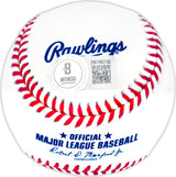 Masyn Winn Autographed Official MLB Baseball St. Louis Cardinals "MLB Debut 8/18/23" Beckett BAS Witness Stock #234017