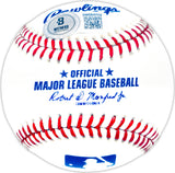 Mark Vientos Autographed Official MLB Baseball New York Mets Beckett BAS Witness Stock #234028