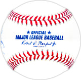 Terry Francona Autographed Official Hall of Fame HOF Logo Baseball Boston Red Sox Beckett BAS Witness Stock #234029