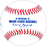 Terry Francona Autographed Official Hall of Fame HOF Logo Baseball Boston Red Sox Beckett BAS Witness Stock #234029