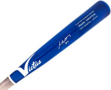 Mark Vientos Autographed Blue Victus Player Model Baseball Bat New York Mets Beckett BAS Witness Stock #234026