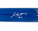 Mark Vientos Autographed Blue Victus Player Model Baseball Bat New York Mets Beckett BAS Witness Stock #234026