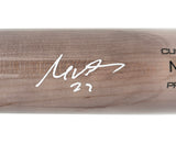 Mark Vientos Autographed Gray Victus Player Model Baseball Bat New York Mets Beckett BAS Witness Stock #234025
