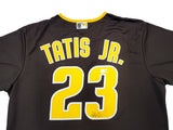 San Diego Padres Fernando Tatis Jr. Autographed Brown Nike Jersey Size XL Beckett BAS Witness Stock #207927