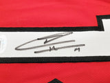 Miami Heat Tyler Herro Autographed Red Jersey JSA Stock #207953