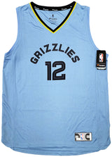 Memphis Grizzlies Ja Morant Autographed Light Blue Fanatics Jersey Size L "ROY 20" JSA Stock #207961