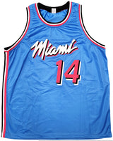 Miami Heat Tyler Herro Autographed Blue Jersey JSA Stock #207950