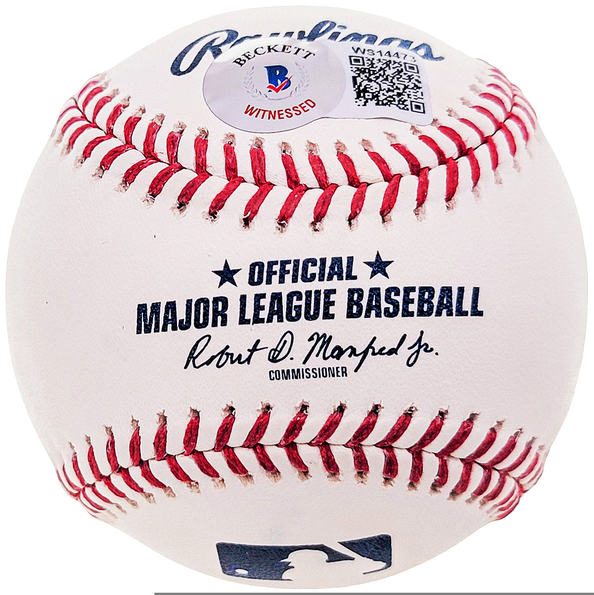 Jim Thome Autographed Official MLB Baseball Cleveland Indians "HOF 18" Beckett BAS Witness Stock #207969