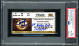 Ryan Donato Autographed Seattle Kraken Inaugural First Game Ticket PSA 8 Auto Grade Gem Mint 10 "1st Kraken Goal 10/12/21" PSA/DNA #63847814
