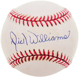 Dick Williams Autographed Official 1984 World Series Logo Baseball San Diego Padres Beckett BAS #S73884