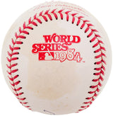 Dick Williams Autographed Official 1984 World Series Logo Baseball Oakland A's Beckett BAS #S73884