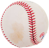 Dick Williams Autographed Official 1984 World Series Logo Baseball Oakland A's Beckett BAS #S73884