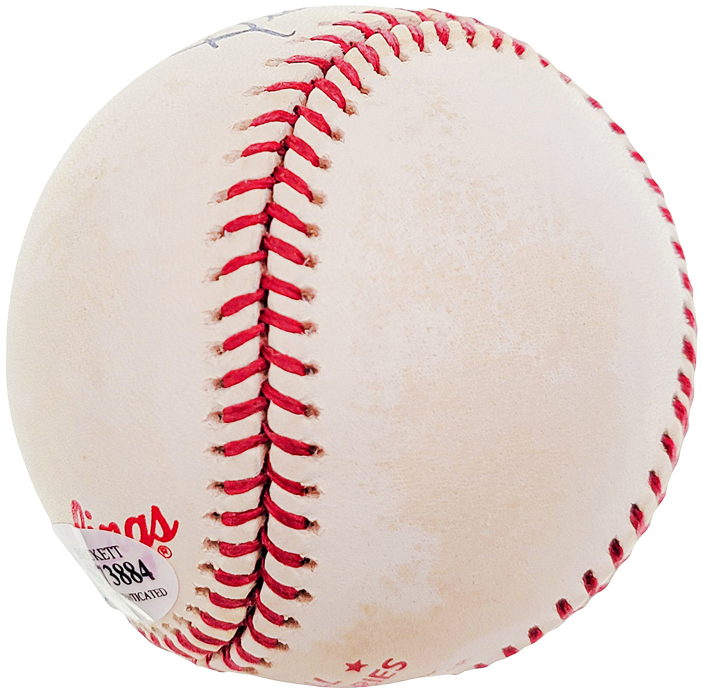 Dick Williams Autographed Official 1984 World Series Logo Baseball Oakland A's Beckett BAS #S73884