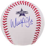 Walker Buehler Autographed Official 2021 All Star Game Logo Baseball Los Angeles Dodgers Beckett BAS QR #WL26647