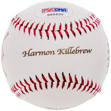 Harmon Killebrew Autographed Official Statball Logo Baseball Minnesota Twins PSA/DNA #S65620