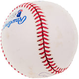 Tommy Tom Henrich Autographed Official AL Baseball New York Yankees "Old Reliable" Beckett BAS #F26982