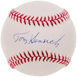Tommy Tom Henrich Autographed Official AL Baseball New York Yankees Beckett BAS #F26954