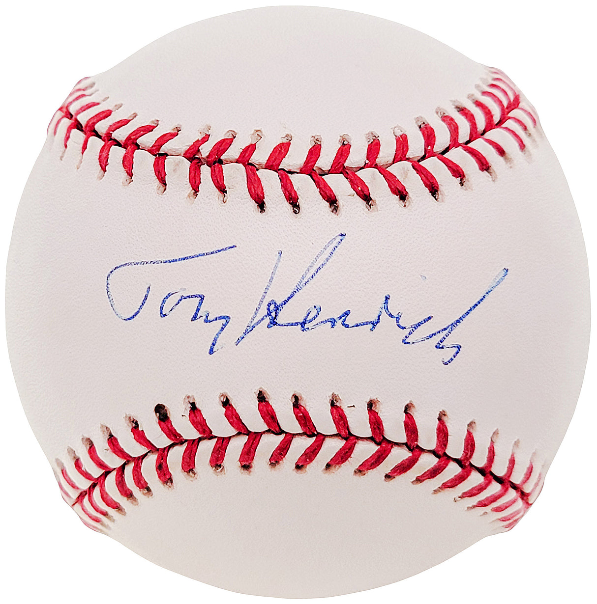 Tommy Tom Henrich Autographed Official AL Baseball New York Yankees Beckett BAS #F26957