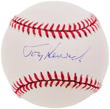 Tommy Tom Henrich Autographed Official AL Baseball New York Yankees Beckett BAS #F26956