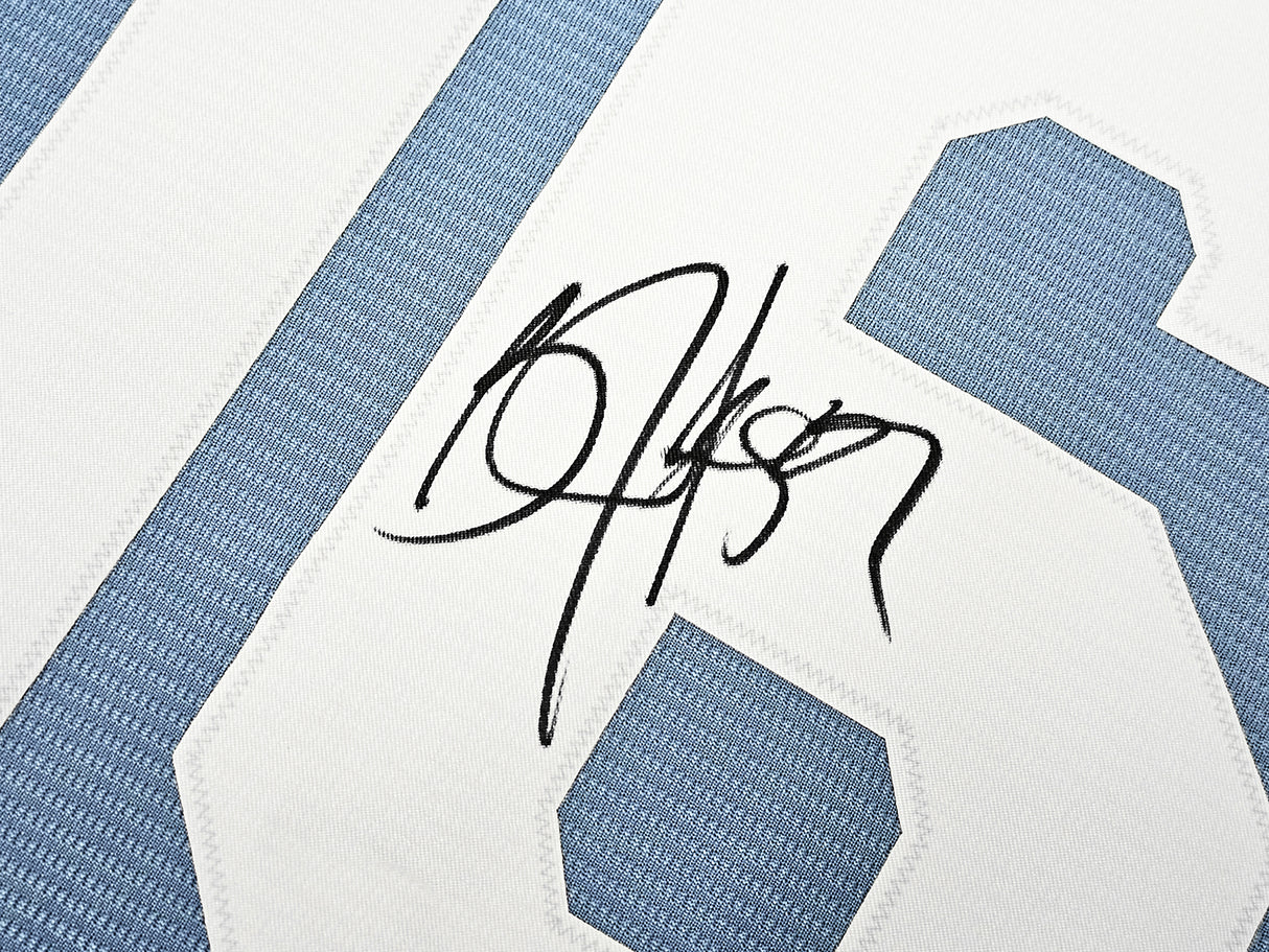 Kansas City Royals Bo Jackson Autographed Light Blue Nike Cooperstown Collection Jersey Size L Beckett BAS Witness Stock #218044