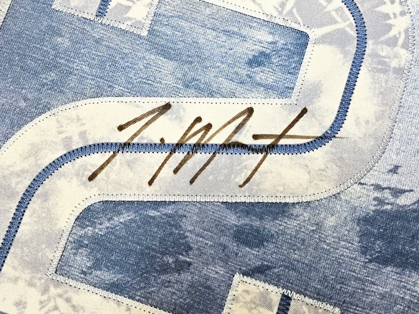 Memphis Grizzlies Ja Morant Autographed Light Blue Jordan Creators In The Paint Select Jersey Size 52 Beckett BAS QR Stock #218584