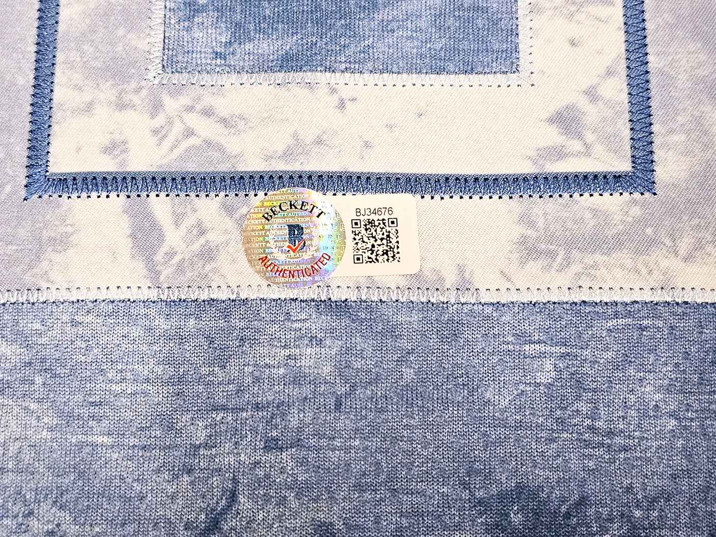 Memphis Grizzlies Ja Morant Autographed Light Blue Jordan Creators In The Paint Select Jersey Size 52 Beckett BAS QR Stock #218584