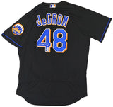 New York Mets Jacob deGrom Autographed Black Nike Authentic Jersey Size 48 Fanatics Holo Stock #218737