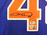 New York Mets Jacob deGrom Autographed Blue Nike Authentic Jersey Size 44 Fanatics Holo Stock #218738