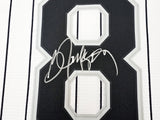 Chicago White Sox Bo Jackson Autographed White Pinstripe Nike Jersey Size XL Beckett BAS Witness Stock #218039