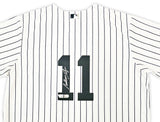 New York Yankees Anthony Volpe Autographed White Nike Jersey Size XL Fanatics Holo Stock #218757