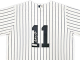 New York Yankees Anthony Volpe Autographed White Nike Jersey Size L Fanatics Holo Stock #218756
