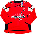 Washington Capitals Alexander Ovechkin Autographed Red Adidas Authentic Jersey Size 54 Fanatics Holo Stock #218731
