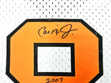 Baltimore Orioles Cal Ripken Jr. Autographed White Mitchell & Ness Authentic Batting Practice BP Jersey Size L "HOF 2007" Fanatics Holo Stock #218728