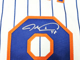 New York Mets Jacob deGrom Autographed White Nike Authentic Jersey Size 44 "18-19 NL CY" Fanatics Holo Stock #218734