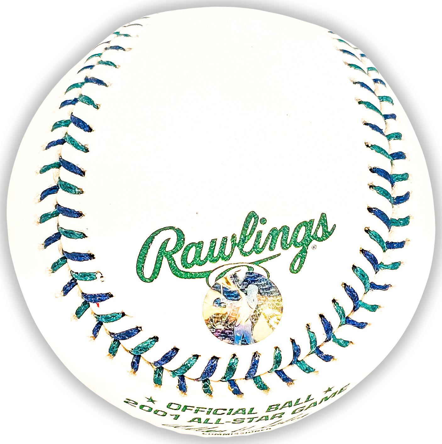 Ichiro Suzuki Autographed Official 2001 All Star Game Logo Game Baseball Seattle Mariners "#51" IS Holo Stock #220214